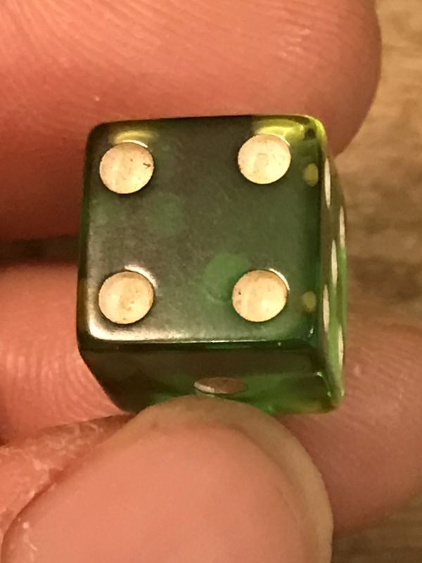 Bakelite Dice ビンテージ ダイス サイコロ ベークライト カジノ 50