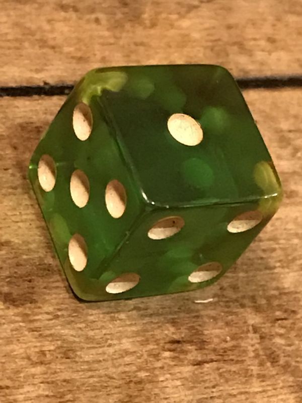 Bakelite Dice ビンテージ ダイス サイコロ ベークライト カジノ 50