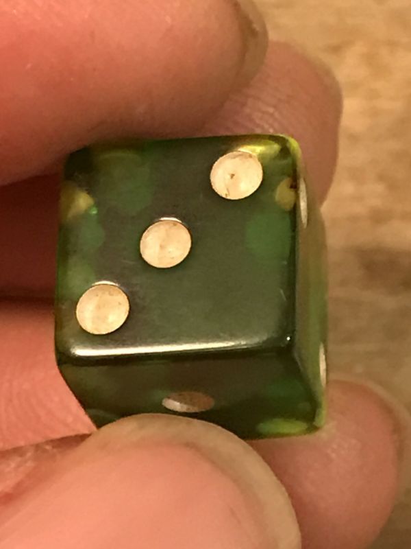 Bakelite Dice ビンテージ ダイス サイコロ ベークライト カジノ 50