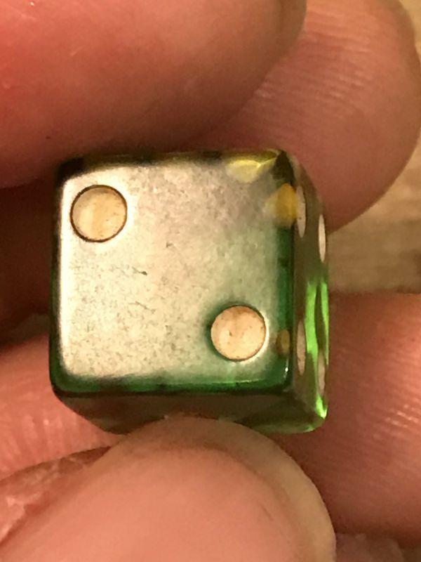 Bakelite Dice ビンテージ ダイス サイコロ ベークライト カジノ 50