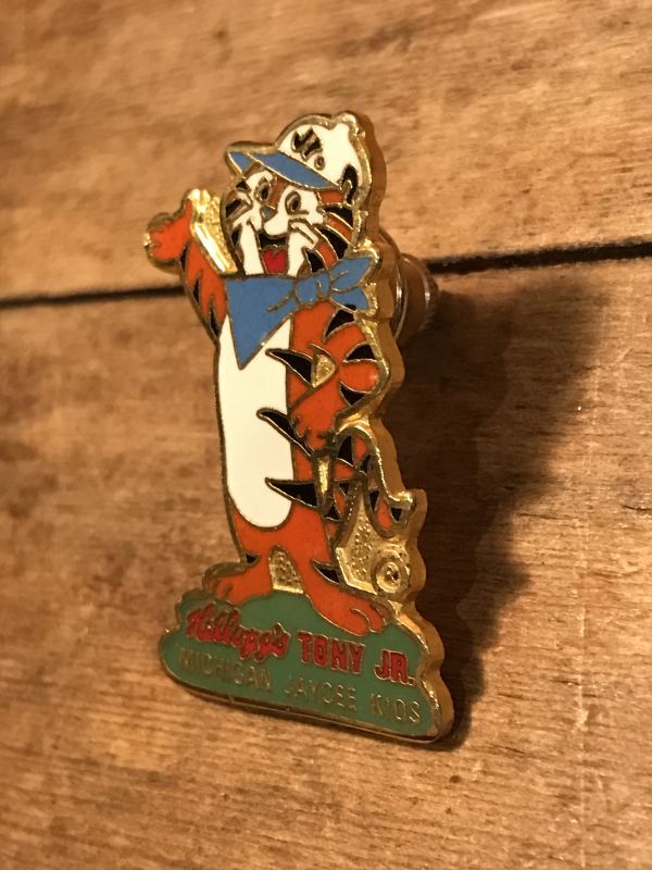 Kelloggs Tiger Jr Pins ビンテージ ケロッグ トニーザタイガーjr ピンバッジ ピンズ アドバタイジング 企業キャラクター 70年代 ヴィンテージ Vintage Stimpy Vintage Collectible Toys スティンピー ビンテージ コレクタブル トイズ