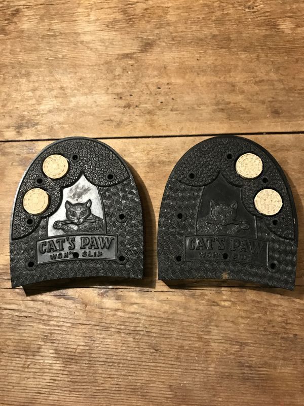 Cat's Paw Boots Sole ビンテージ キャッツポウ ブーツ ソール 靴底 アドバタイジング 企業物 50年代 ヴィンテージ  vintage - STIMPY(Vintage Collectible Toys）スティンピー(ビンテージ コレクタブル トイズ）