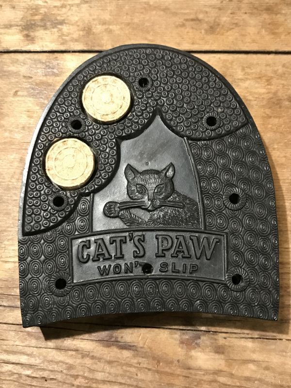 Cat's Paw Boots Sole ビンテージ キャッツポウ ブーツ ソール 靴底 アドバタイジング 企業物 50年代 ヴィンテージ  vintage - STIMPY(Vintage Collectible Toys）スティンピー(ビンテージ コレクタブル トイズ）
