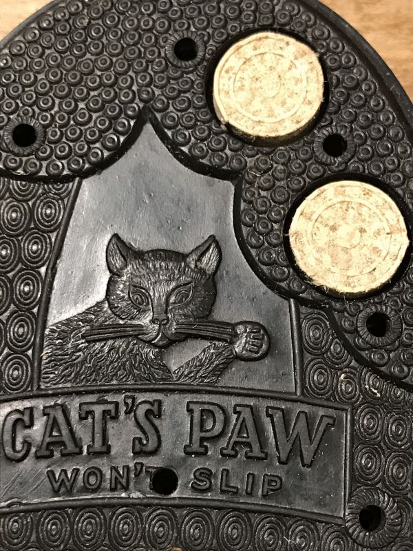 Cat's Paw Boots Sole ビンテージ キャッツポウ ブーツ ソール 靴底 アドバタイジング 企業物 50年代 ヴィンテージ  vintage - STIMPY(Vintage Collectible Toys）スティンピー(ビンテージ コレクタブル トイズ）