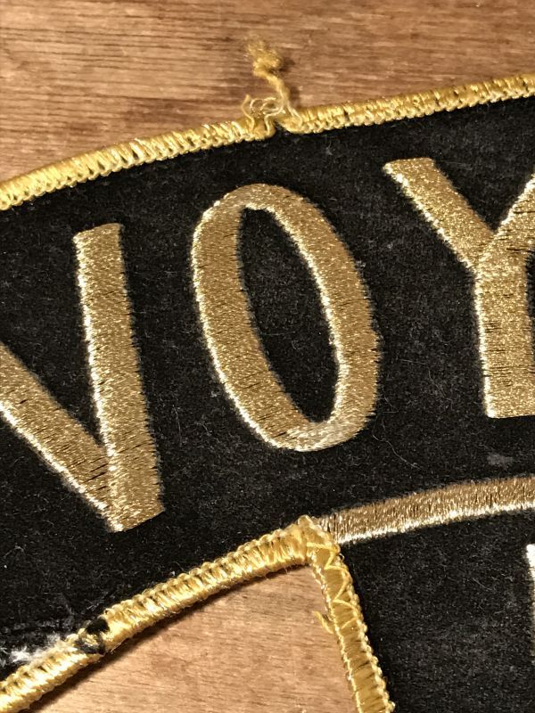 Voyger's MC Patch ビンテージ モーターサイクル ワッペン ビッグ