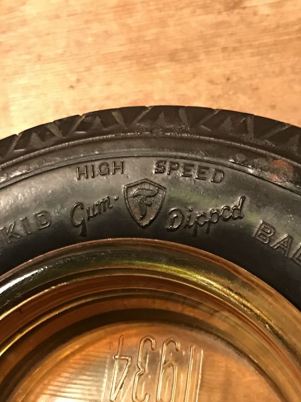 Firestone Rubber Tire Ashtray ビンテージ ファイヤーストーン タイヤ