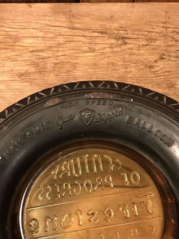 Firestone Rubber Tire Ashtray ビンテージ ファイヤーストーン タイヤ
