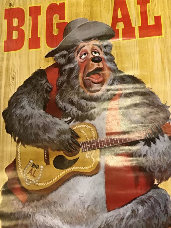 BIG AL Country Bear Poster ビッグアル ビンテージ ポスター 