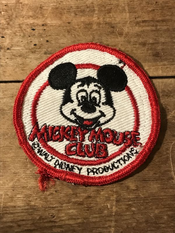 Mickey Mouse Club Patch ミッキーマウスクラブ ビンテージ ワッペン