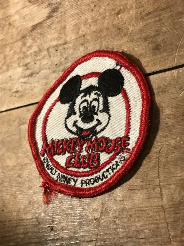 Mickey Mouse Club Patch ミッキーマウスクラブ ビンテージ ワッペン