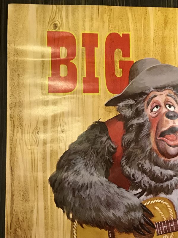 BIG AL Country Bear Poster ビッグアル ビンテージ ポスター 