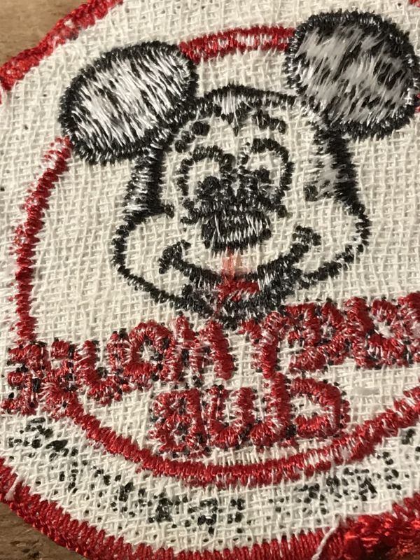 Mickey Mouse Club Patch ミッキーマウスクラブ ビンテージ ワッペン 