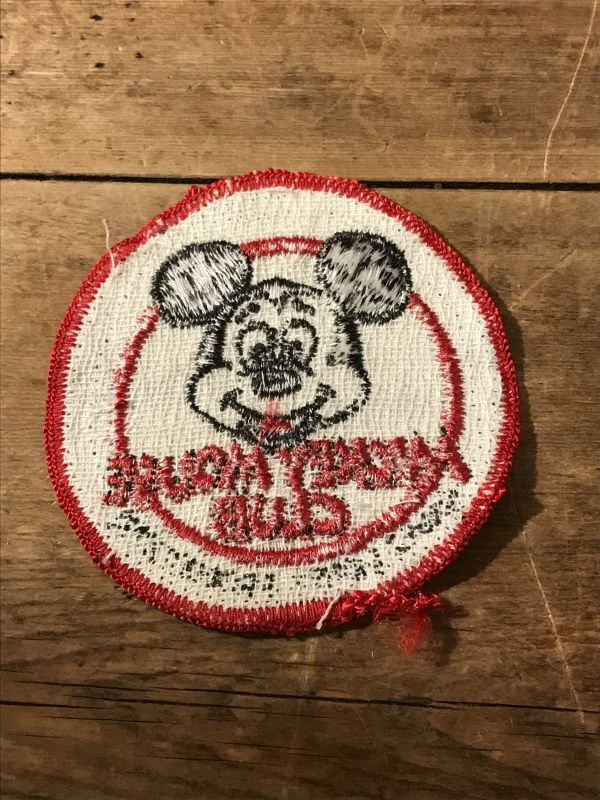 Mickey Mouse Club Patch ミッキーマウスクラブ ビンテージ ワッペン 