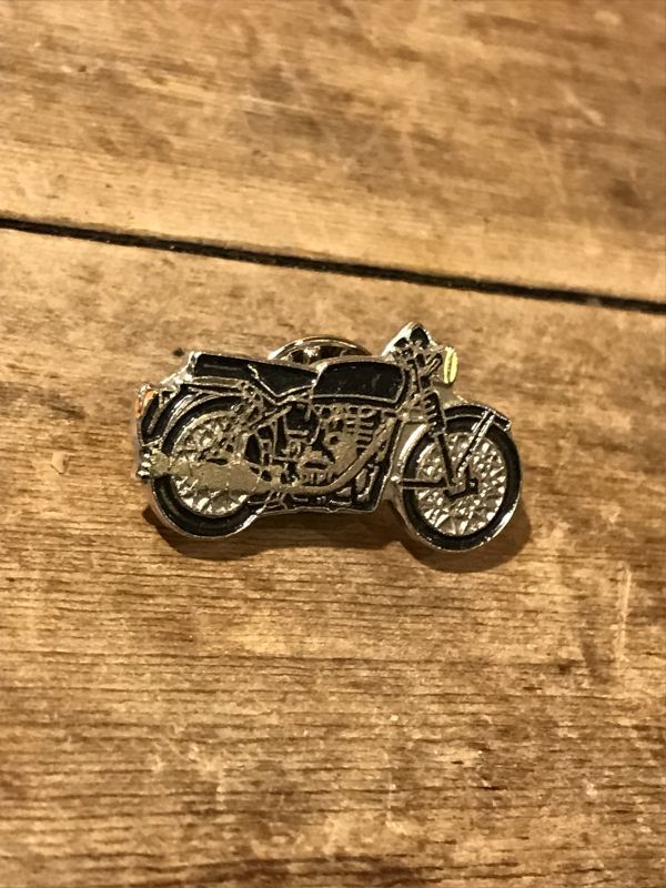 Motorcycle Bike Pin Badge モーターサイクル ビンテージ ピンバッジ