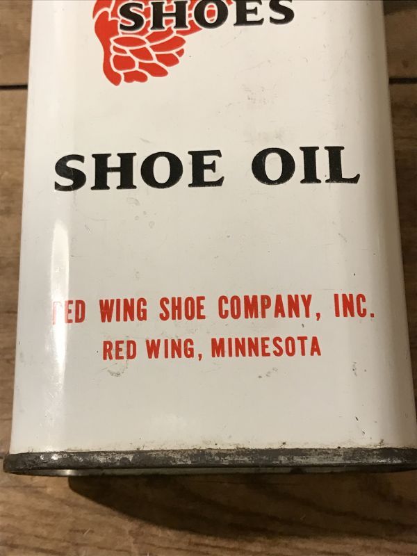 Red Wing Shoe Co Oil Tin Can レッドウィング ビンテージ Tin缶 80 