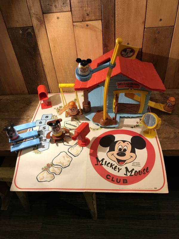 Hasbro Weebles Disney Mickey Mouse Club House Playset ミッキーマウスクラブ ビンテージ ハスブロ プレイセット 70年代 ディズニー ヴィンテージ Vintage Stimpy Vintage Collectible Toys スティンピー ビンテージ コレクタブル トイズ