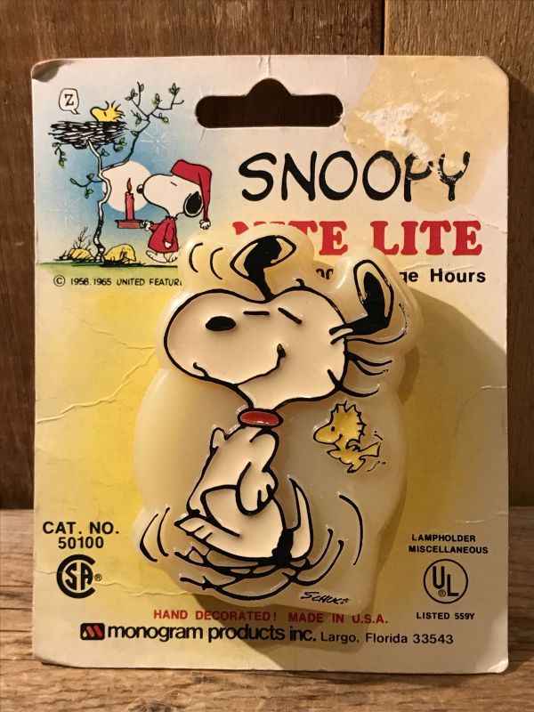 Snoopy Peanuts Night Light スヌーピー ビンテージ ナイトライト 80年代 ピーナッツ ヴィンテージ Vintage Stimpy Vintage Collectible Toys スティンピー ビンテージ コレクタブル トイズ