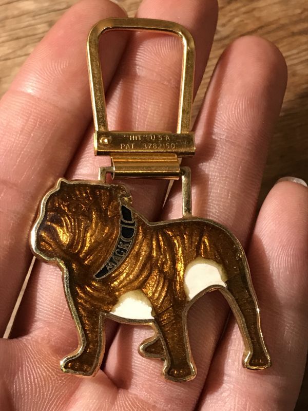 Mack Trucks Bulldog Keychain マックトラック ビンテージ