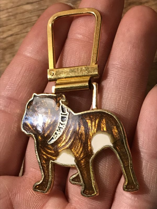 Mack Trucks Bulldog Keychain マックトラック ビンテージ