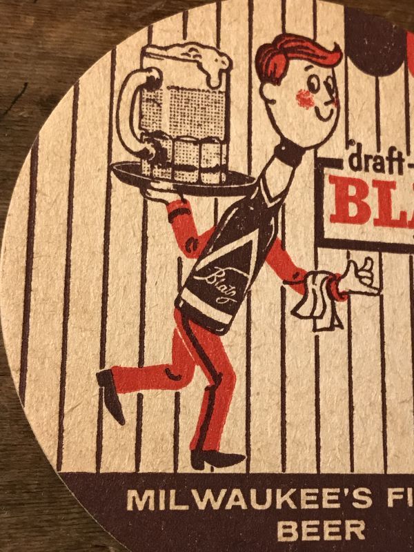 Blatz Beer Coaster ブラッツビール ビンテージ コースター 