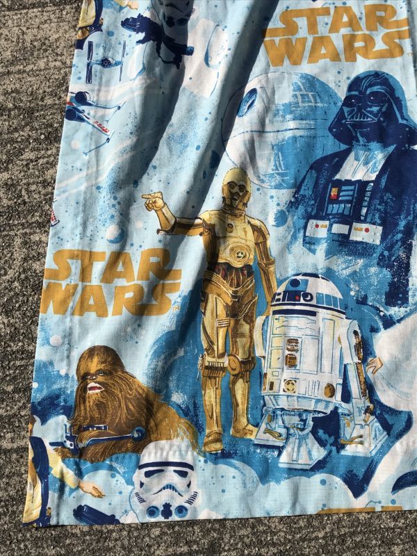 スターウォーズ ビンテージ カーテン STARWARSリメイク ダースベイダー-