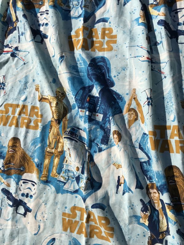 Star Wars Curtain Set スターウォーズ ビンテージ 70年代 カーテン