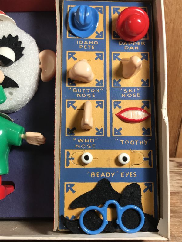 Hasbro Mr Potato Head Funny Face Kit ポテトヘッド ビンテージ ハスブロ 50年代 トイ ヴィンテージ Vintage Stimpy Vintage Collectible Toys スティンピー ビンテージ コレクタブル トイズ