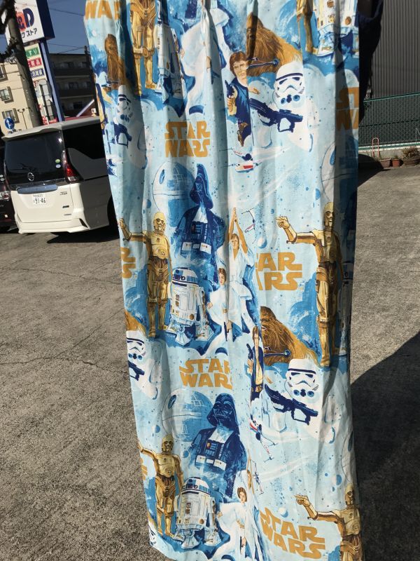 Star Wars Curtain Set スターウォーズ ビンテージ 70年代 カーテン