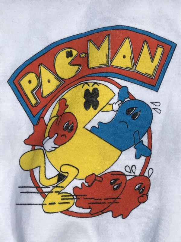 Pac Man Kids Sweat パックマン ビンテージ スエット 80年代 キッズ ゲームキャラクター ヴィンテージ Vintage Stimpy Vintage Collectible Toys スティンピー ビンテージ コレクタブル トイズ