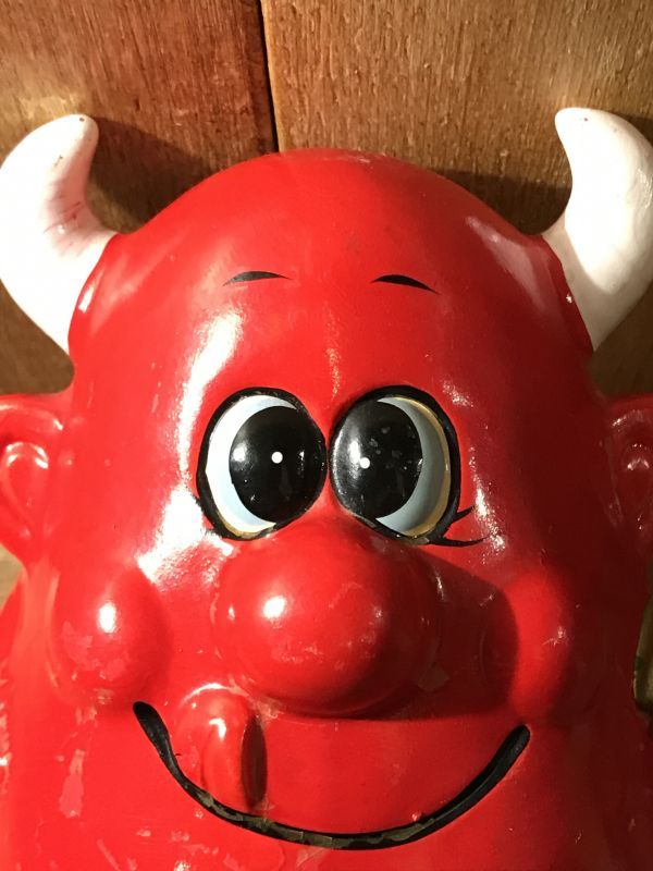 Red Devil Message Ceramic Bank レッドデビル ビンテージ