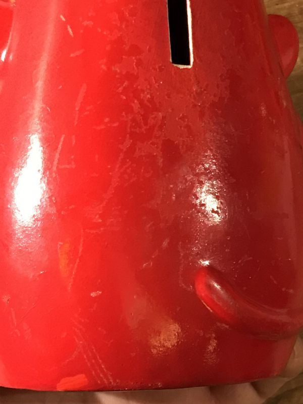 Red Devil Message Ceramic Bank レッドデビル ビンテージ