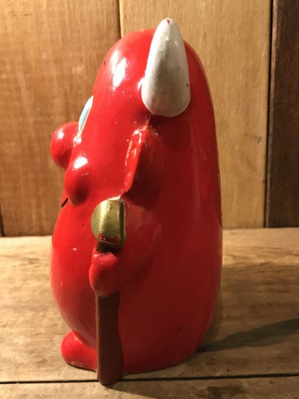 Red Devil Message Ceramic Bank レッドデビル ビンテージ