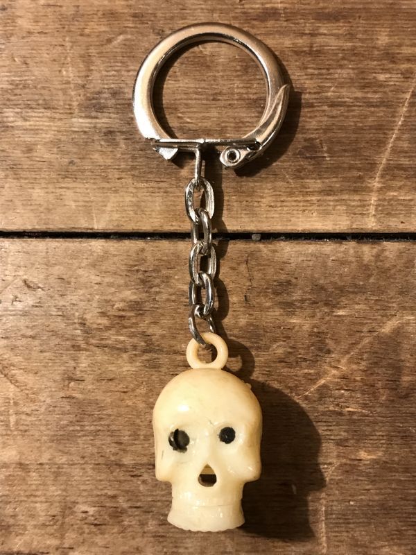 Skull Chin Gimmick Keychain スカル ビンテージ キーホルダー 60年代