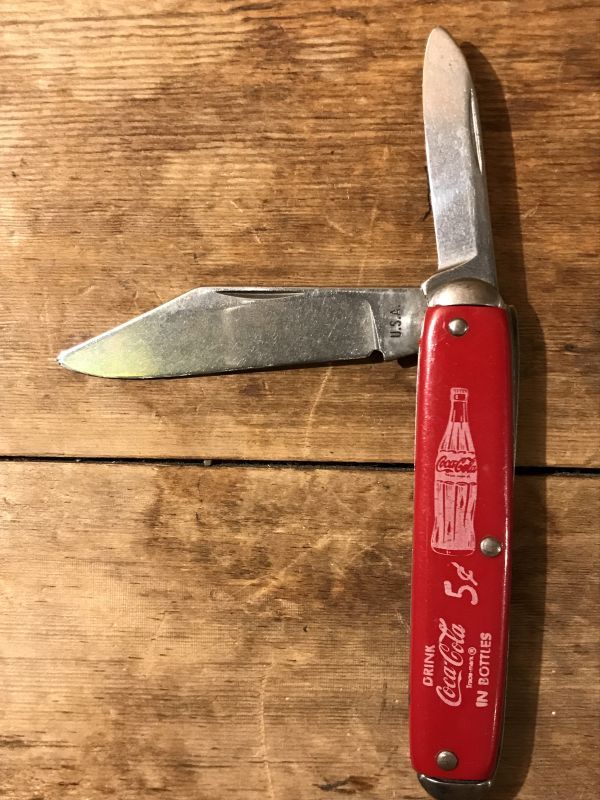 Coca Cola Pocket Knife コカコーラ 70年代 ポケットナイフ