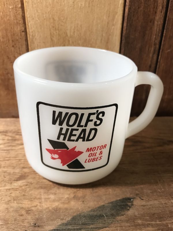 Wolf's Head Motor Oil Fedral Mug ウルフズヘッド 60年代