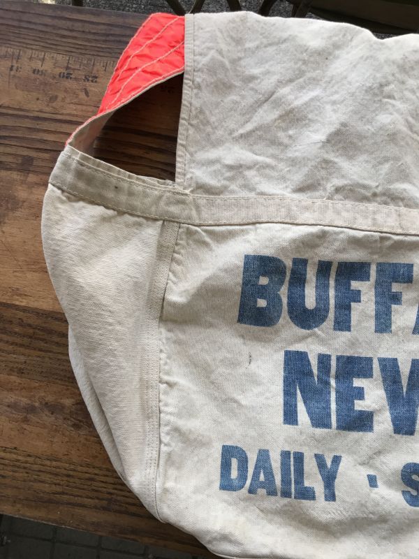 Buffalo News Newspaper Bag ニュースペーパーバッグ 50年代 