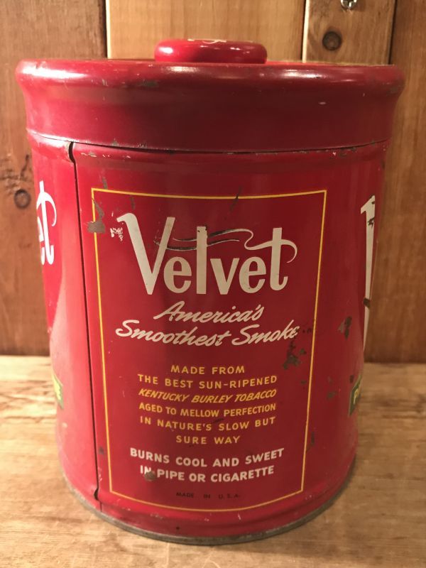 希少品！40s〜50s タバコ缶　アメリカンアンティーク　USAヴィンテージ雑貨