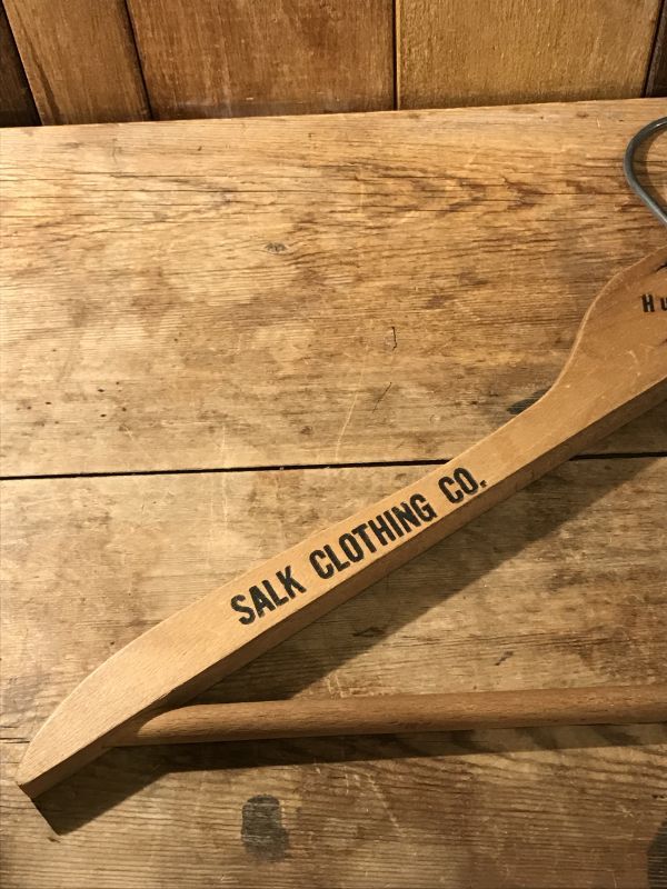 Advertising Wooden Hanger ハンガー アンティーク ウッド