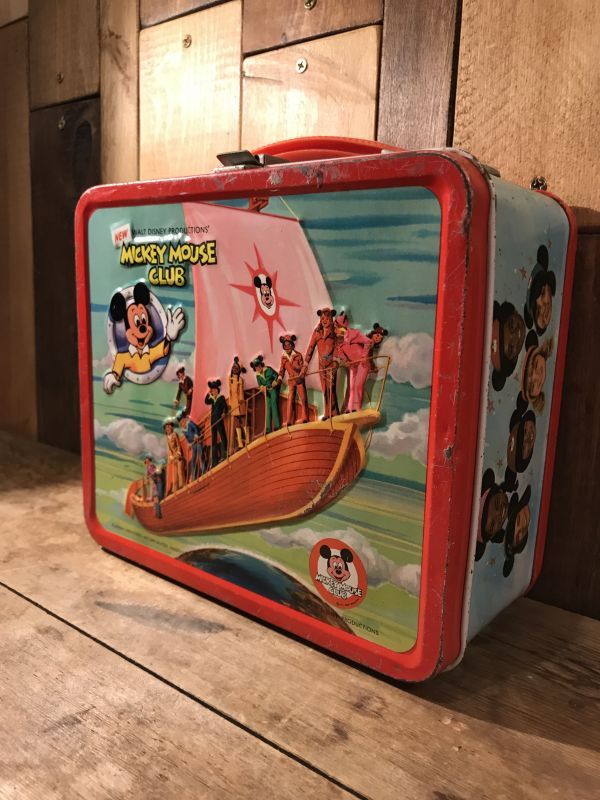 Disney Mickey Mouse Club Lunch Box Set ミッキーマウスクラブ ランチ