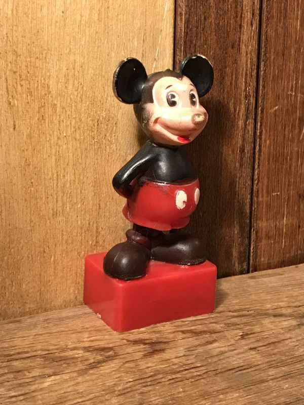 Disney Mickey Mouse Pencil Sharpener Figure ミッキーマウス 鉛筆 