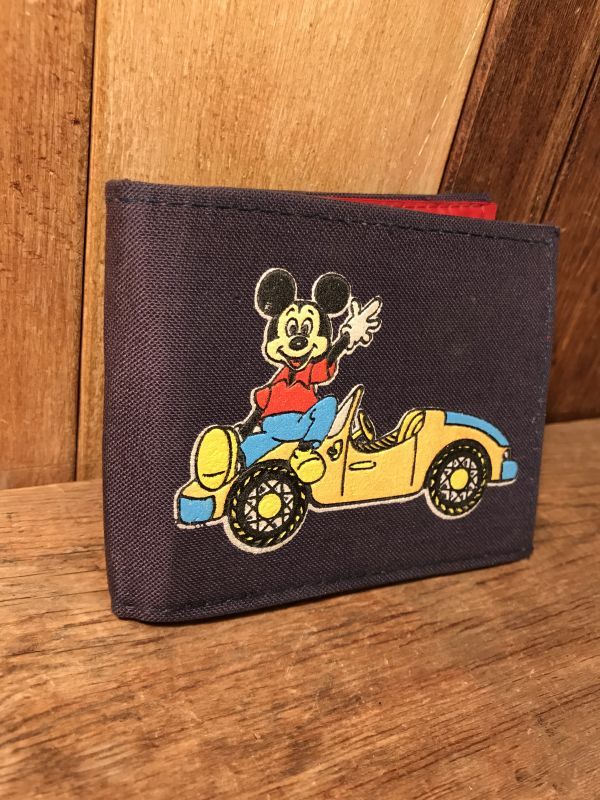 Disney Mickey Mouse Wallet ミッキーマウス 財布 70年代 ディズニー ウォレット ヴィンテージ Vintage Stimpy Vintage Collectible Toys スティンピー ビンテージ コレクタブル トイズ
