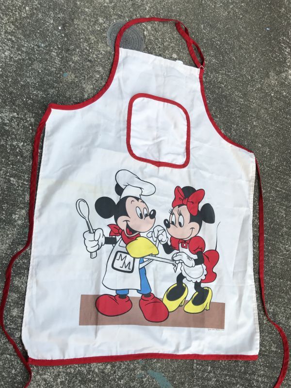 ディズニーヴィンテージ　エプロン ディズニーヴィンテージエプロン