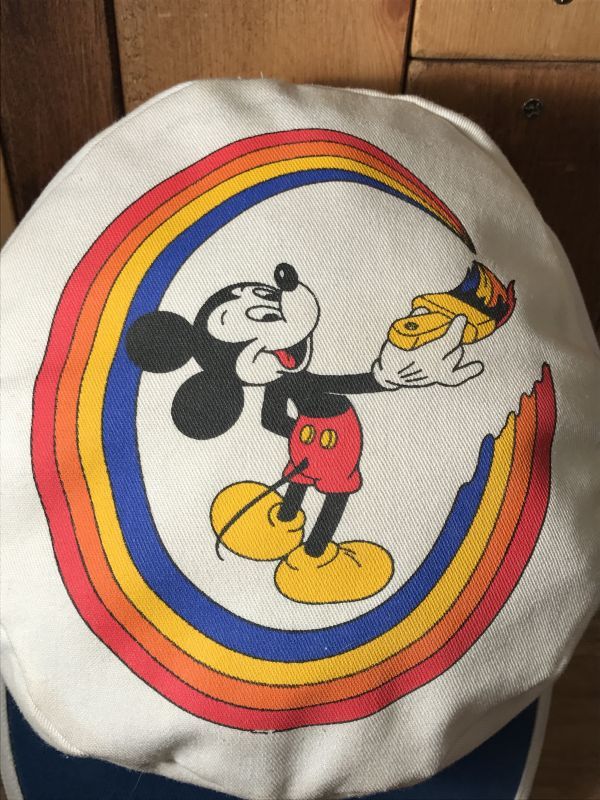 Disney World Mickey Mouse Work Cap ミッキーマウス キャップ 