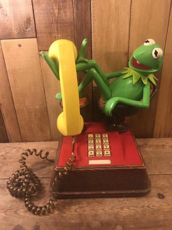 Sesame Street Kermit The Frog Telephone セサミストリート