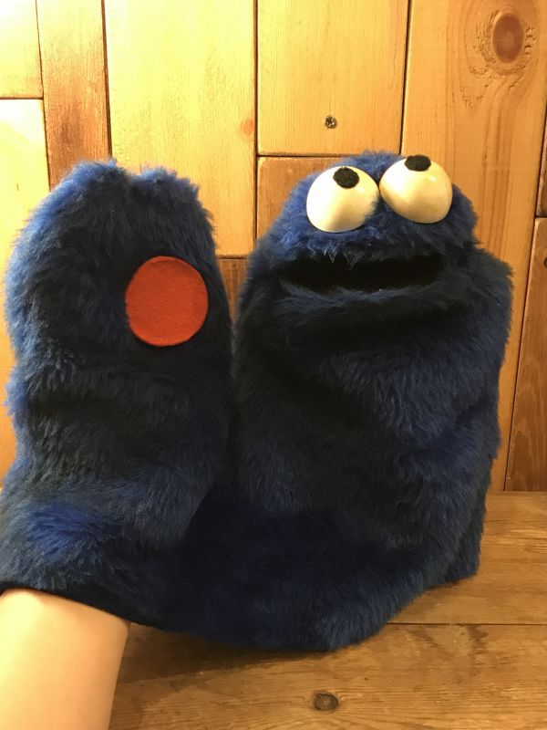 Sesame Street Cookie Monster Puppet Doll セサミストリート 