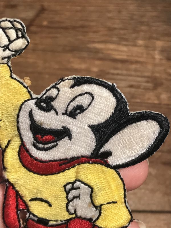 Mighty Mouse Patch マイティマウス ビンテージ ワッペン パッチ - STIMPY(Vintage Collectible  Toys）スティンピー(ビンテージ コレクタブル トイズ）