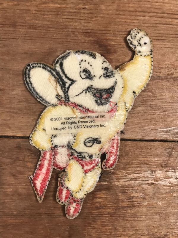 Mighty Mouse Patch マイティマウス ビンテージ ワッペン パッチ - STIMPY(Vintage Collectible  Toys）スティンピー(ビンテージ コレクタブル トイズ）