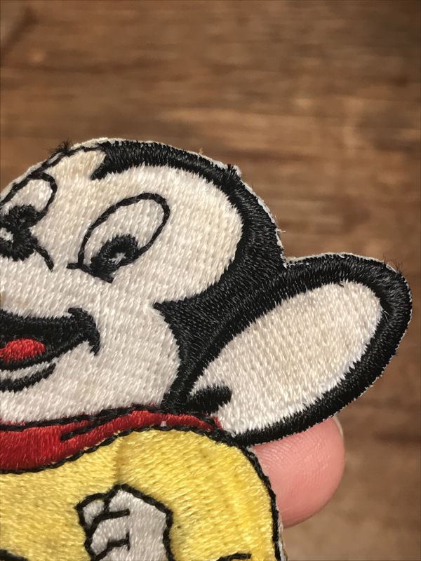 Mighty Mouse Patch マイティマウス ビンテージ ワッペン パッチ - STIMPY(Vintage Collectible  Toys）スティンピー(ビンテージ コレクタブル トイズ）
