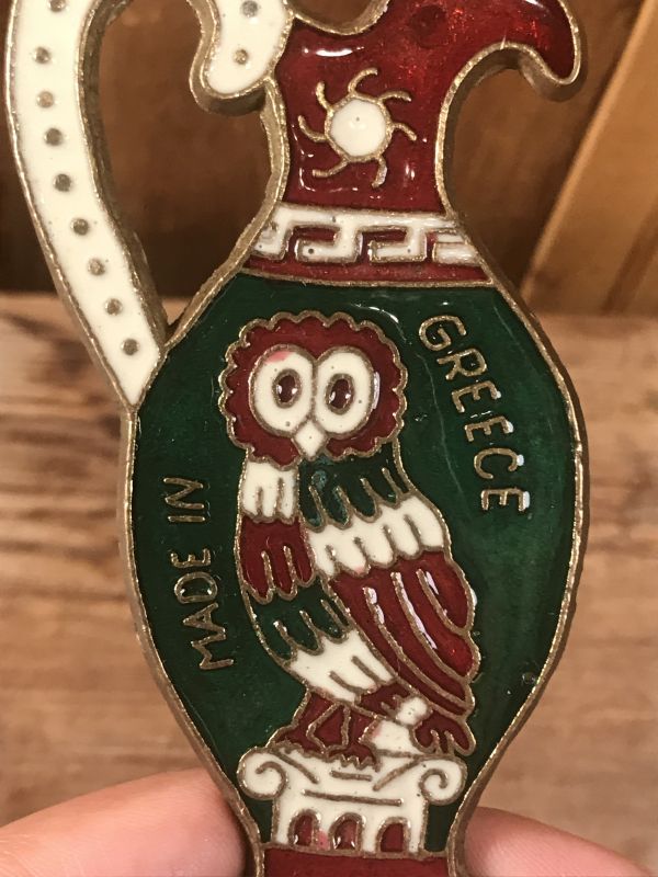 Owl Enamel Bottle Opener フクロウ ビンテージ ボトルオープナー 栓