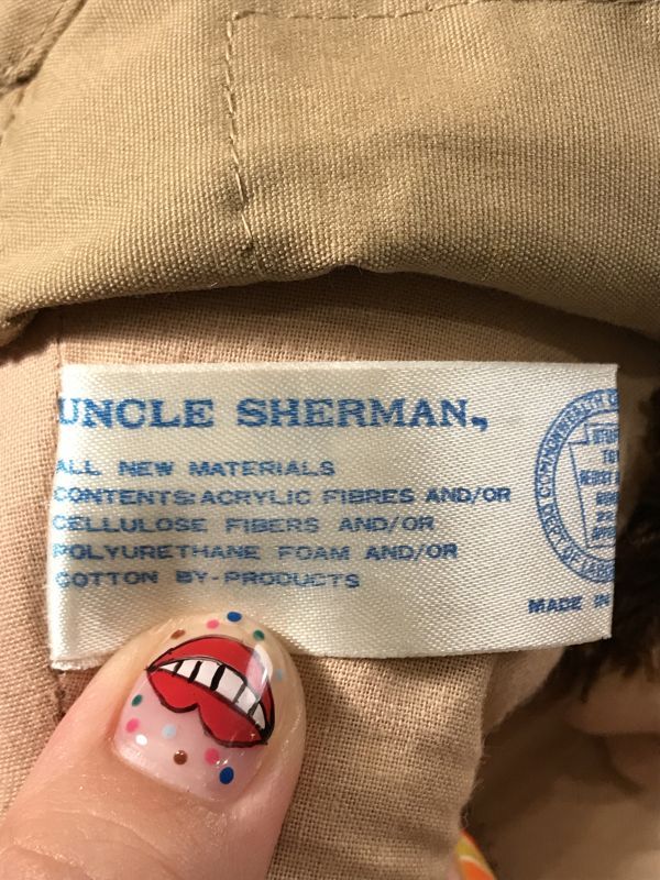 Uncle Sherman Plush Doll アンクルシャーマン ビンテージ プラッシュ